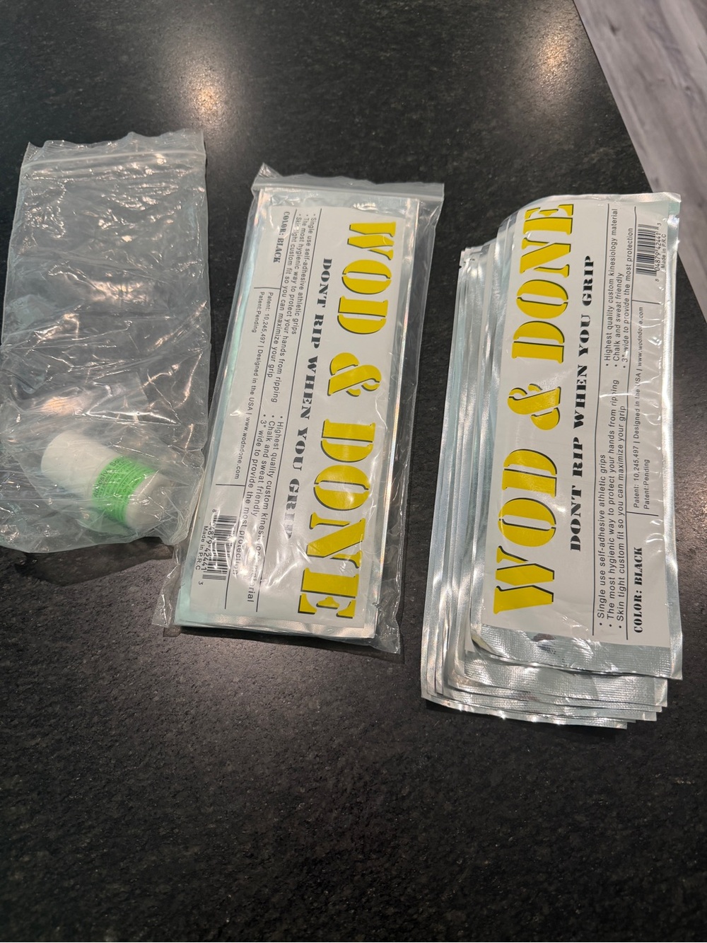 WOD & DONE disposable CrossFit grips